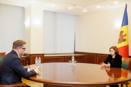 Президент Майя Санду встретилась с Послом Румынии в Республике Молдова Кристианом-Леоном Цуркану