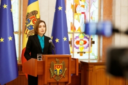 Președinta Maia Sandu: „Siguranța cetățenilor și securitatea țării este preocuparea noastră principală”