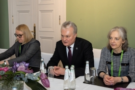 Președinta Maia Sandu s-a întâlnit la München cu Președintele Lituaniei, Gitanas Nausėda
