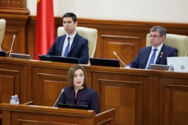 Discursul Președintei Republicii Moldova, Maia Sandu, în plenul Parlamentului: În 2030 Republica Moldova trebuie să fie țară membră a Uniunii Europene