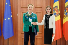 Президент Майя Санду встретилась с генеральным секретарем Совета Европы Марией Пейчинович Бурич