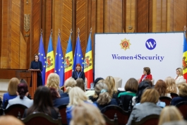Șefa statului a participat la evenimentul „Femei pentru Securitate”, organizat de MAI