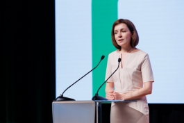 Președinta Maia Sandu: „Educația poate avea rezultate foarte bune doar atunci când este în pas cu inovația”