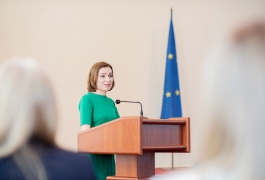 Șefa statului către tinerii care au susținut BAC-ul în acest an: „Republica Moldova are nevoie de voi, pentru a realiza proiectul generației noastre - aderarea la UE” 