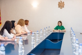 Президент Майя Санду встретилась с представителями Ассоциации женщин-предпринимателей Молдовы (АЖПМ)