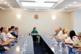 Șefa statului a avut o întrevedere cu reprezentanții comunității ucrainenilor în Moldova