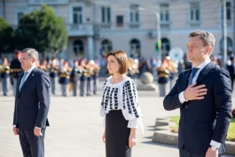 Глава государства — в День Независимости Республики Молдова: «Мы выбрали мир, мы выбрали европейский путь и достойное будущее для грядущих поколений»
