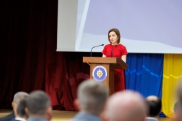Президент Майя Санду обратилась с поздравлением к сотрудникам СИБ в их профессиональный день: «Молдова должна быть готова к угрозам»