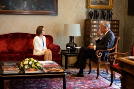 La Lisabona, Președinta Maia Sandu a discutat despre aprofundarea relațiilor bilaterale și sprijinul Portugaliei pentru aderarea Moldovei la UE