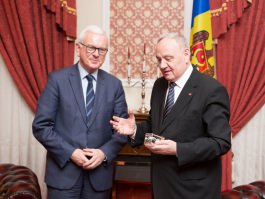 Moldovan president meets German foundation's chairman
