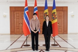 Вопросы молдавско-норвежского сотрудничества обсудили Президент Майя Санду и норвежская парламентская делегация