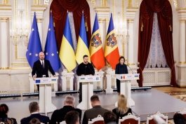 В Киеве Майя Санду обсудила с Президентом Зеленским и Председателем Шарлем Мишелем общее будущее в ЕС