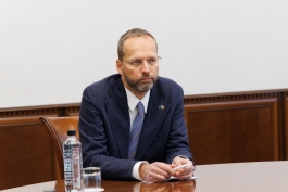Șefa statului a discutat despre următorii pași în procesul de aderare la UE cu Jānis Mažeiks, șeful Delegației UE în Republica Moldova