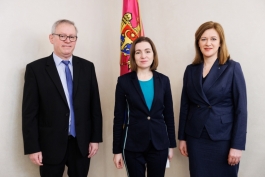 Președinta Maia Sandu a avut o întrevedere cu coraportorii APCE pentru Moldova