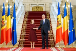  «Румыния остается главным сторонником Молдовы», - заявила глава государства в ходе переговоров с Президентом Клаусом Йоханнисом