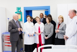 Президент Майя Санду присутствовала на открытии отделения анестезии и интенсивной терапии в больнице района Сорока