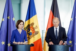 Press statement by President Maia Sandu at the joint press conference with Federal Chancellor of Germany, Olaf Scholz
