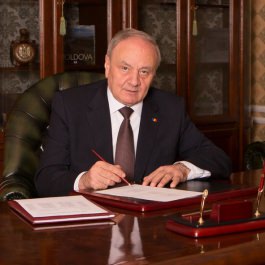 Moldovan president's message on New Year