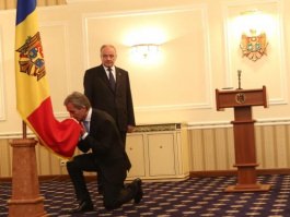 Заявление президента Николае Тимофти на церемонии приведения к  присяге Правительства
