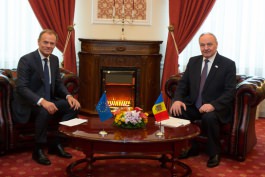 Donald Tusk: „Uniunea Europeană va rămâne un prieten și susținător ferm al Republicii Moldova”