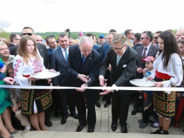 Președintele Nicolae Timofti a participat la ceremonia de inaugurare a Cetății Soroca și Orășelului European la Soroca