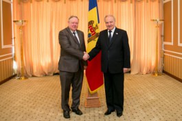 Moldovan president meets Belgian envoy