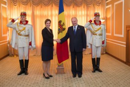 Președintele Timofti a primit scrisorile de acreditare din partea a trei ambasadori