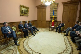 Președintele Timofti a avut consultări cu grupul Leancă